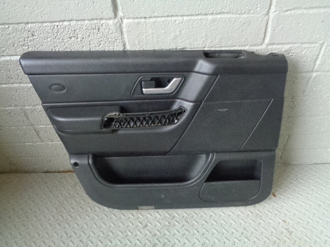 Range Rover Sport Door Card L320 Near Side Front in Black 2005 to 2009 B16053