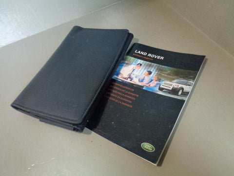 Freelander 2 Handbook User Manual in Wallet Land Rover 2006 to 2011 B25043