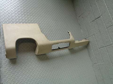 Range Rover L322 Dash Panel Lower Trim Surround in Parchment 2002 to 2006