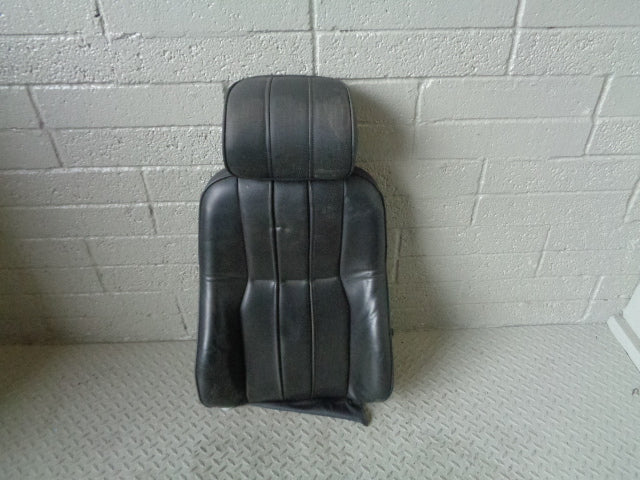 Range Rover L322 Seat Back Off Side Front Black Leather Heated Screen B20063