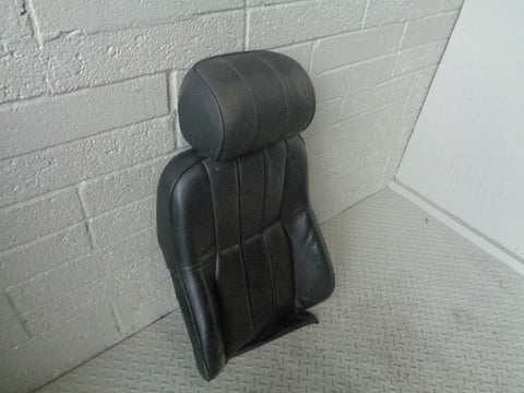 Range Rover L322 Seat Back Off Side Front Black Leather Heated Screen B20063