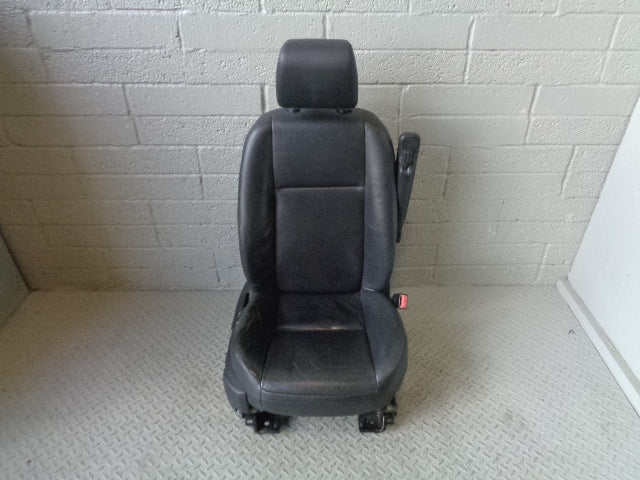 Freelander 2 Seat Leather Black Off Side Front Land Rover 2006 to 2015 B14063