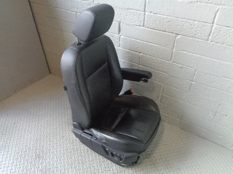 Freelander 2 Seat Leather Black Off Side Front Land Rover 2006 to 2015 B14063