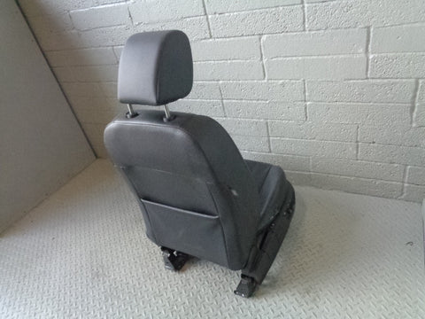 Freelander 2 Seat Leather Black Off Side Front Land Rover 2006 to 2015 B14063