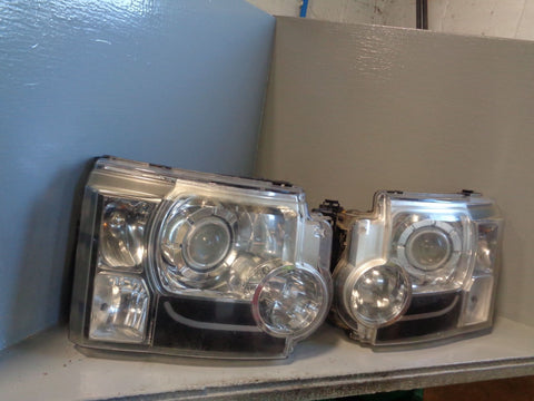 Discovery 3 Headlights Xenon Pair XBC500042 XBC500052 Land Rover L22114