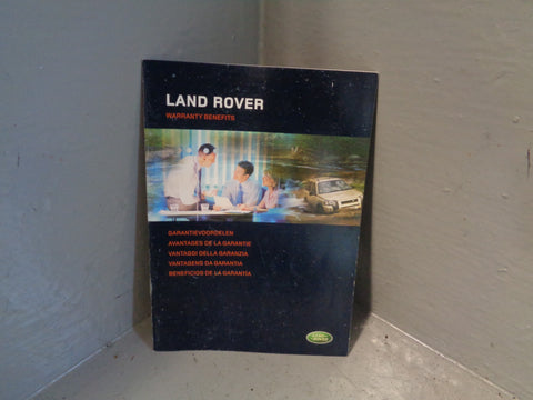 Discovery 3 Handbook User Manual in Wallet Land Rover 2004 to 2009 D10015