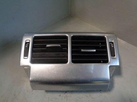 Range Rover L322 Rear Centre Console Air Vents in Silver 2006 to 2013