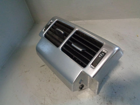 Range Rover L322 Rear Centre Console Air Vents in Silver 2006 to 2013