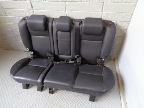 Freelander 2 Seat Rear Leather Black Land Rover 2006 to 2011 H19044