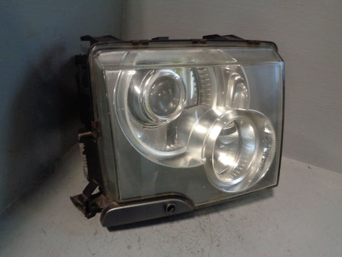 Range Rover L322 Headlight Xenon Off Side XBC000366 Spares or Repairs 11013