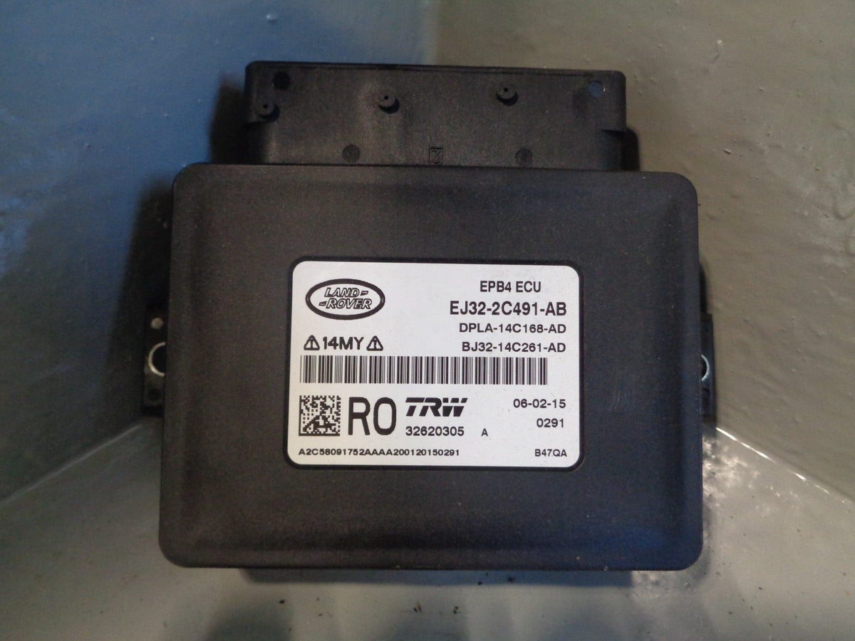 Range Rover Evoque Electric Parking Handbrake Module EJ32-2C491-AB 2011 to 2018