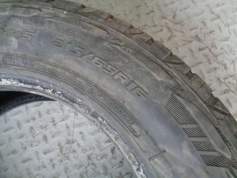 Cooper Discoverer ATT Part Worn Tyre 215/65R16 5mm Tread 215 65 16 D24094C