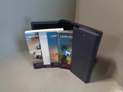 Discovery 3 Handbook User Manual in Wallet Land Rover 2004 to 2009 K23054