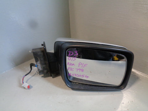 Discovery 3 Mirror Off Side Right Zermatt Silver Land Rover 2004 to 2009 K23054