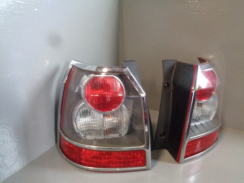 Freelander 2 Rear Tail Light Clusters Pair Chrome Trim Land Rover R29054