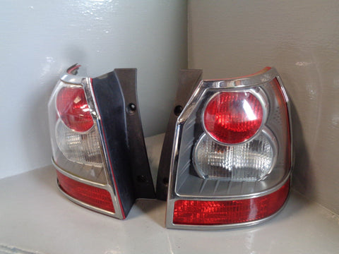 Freelander 2 Rear Tail Light Clusters Pair Chrome Trim Land Rover R29054