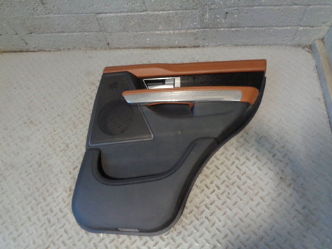 Range Rover Sport Door Cards in Tan and Black Facelift L320 2009 to 2013 K19044