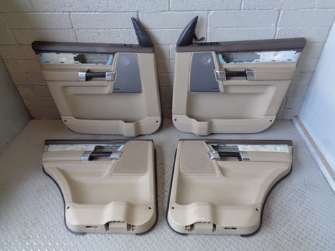 Discovery 4 Door Cards Beige x4 Harman Kardon Land Rover 2009 to 2012 K10064