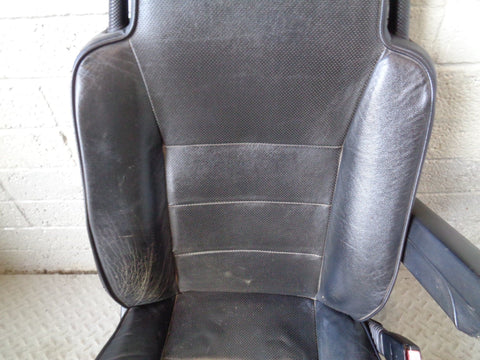 Discovery 2 Seats Black Electric Full Leather x5 Land Rover 1998 to 2004 R19064