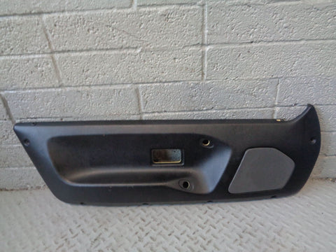 Freelander 1 Door Card Black Near Side Front Land Rover 2001 to 2004