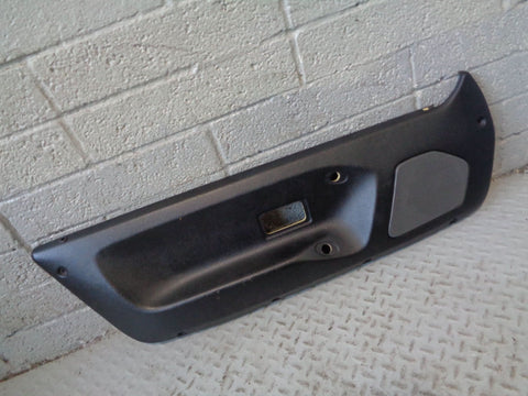 Freelander 1 Door Card Black Near Side Front Land Rover 2001 to 2004