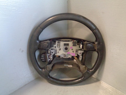 Discovery 2 Steering Wheel Land Rover Black Leather with Horn Buttons L190724