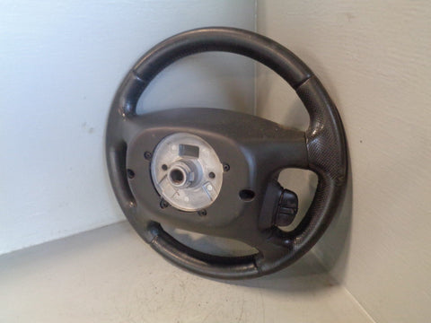 Discovery 2 Steering Wheel Land Rover Black Leather with Horn Buttons L190724