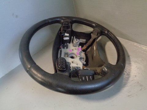 Discovery 2 Steering Wheel Land Rover Black Leather with Horn Buttons L190724