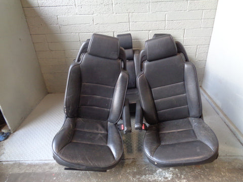 Discovery 2 Seats Black Electric Full Leather x5 Land Rover 1998 to 2004 L19084