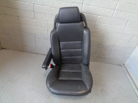 Discovery 2 Seats Black Electric Full Leather x5 Land Rover 1998 to 2004 L19084