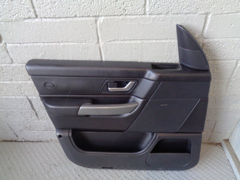 Range Rover Sport Door Card L320 Near Side Front in Black 2005 to 2009 L270824