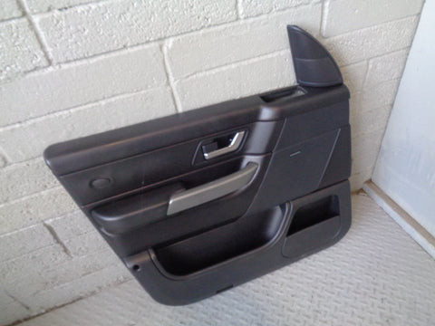 Range Rover Sport Door Card L320 Near Side Front in Black 2005 to 2009 L270824