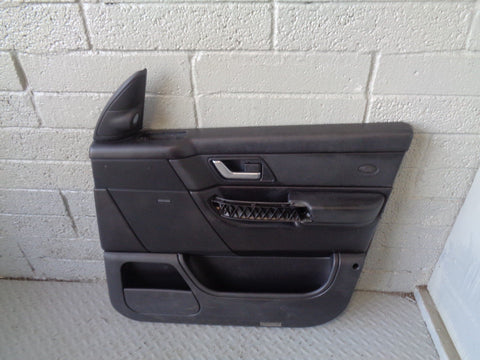 Range Rover Sport Door Card L320 Off Side Front in Black 2005 to 2009 L270824