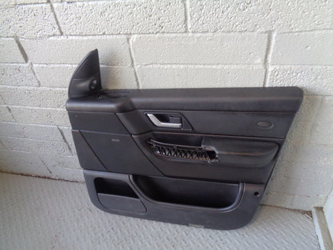 Range Rover Sport Door Card L320 Off Side Front in Black 2005 to 2009 L270824