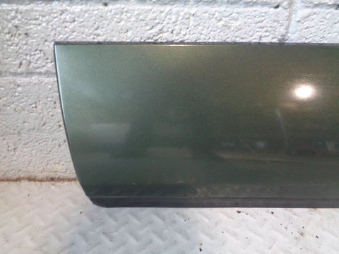 Range Rover L322 Door Pod Moulding Trim Near Side Front Tonga Green 2002 to 2009