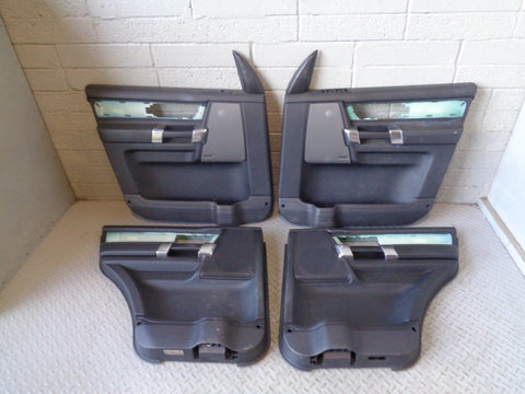 Discovery 4 Door Cards Black x4 Harman Kardon Land Rover 2009 to 2012 K26084