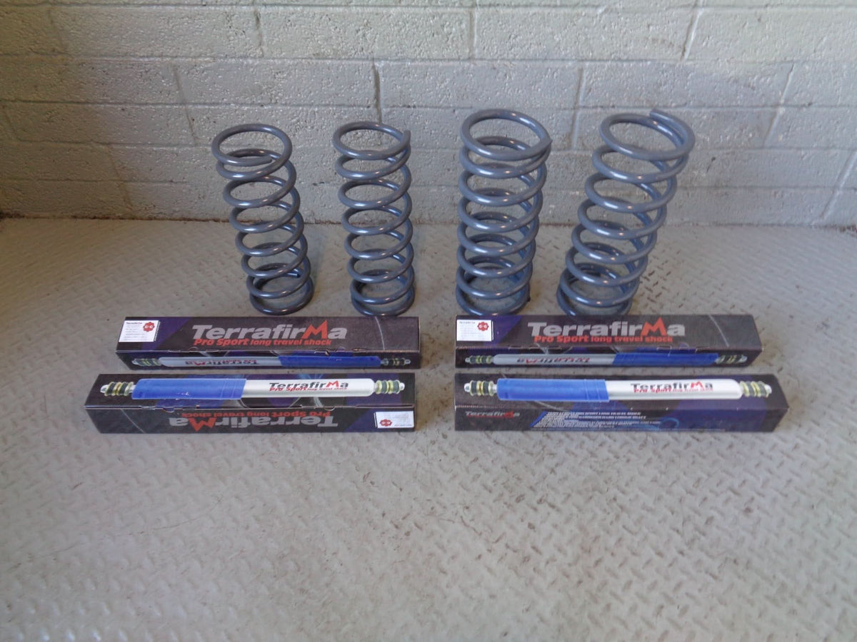 Defender 110 130 Terrafirma Suspension Kit 2" Lift Medium Load TF215 Land Rover