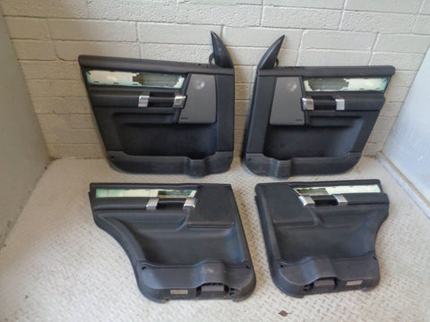 Discovery 4 Door Cards Black x4 Harman Kardon Land Rover 2009 to 2012 L21104