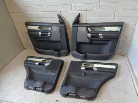 Discovery 4 Door Cards Black x4 Harman Kardon Land Rover 2009 to 2012 L21104