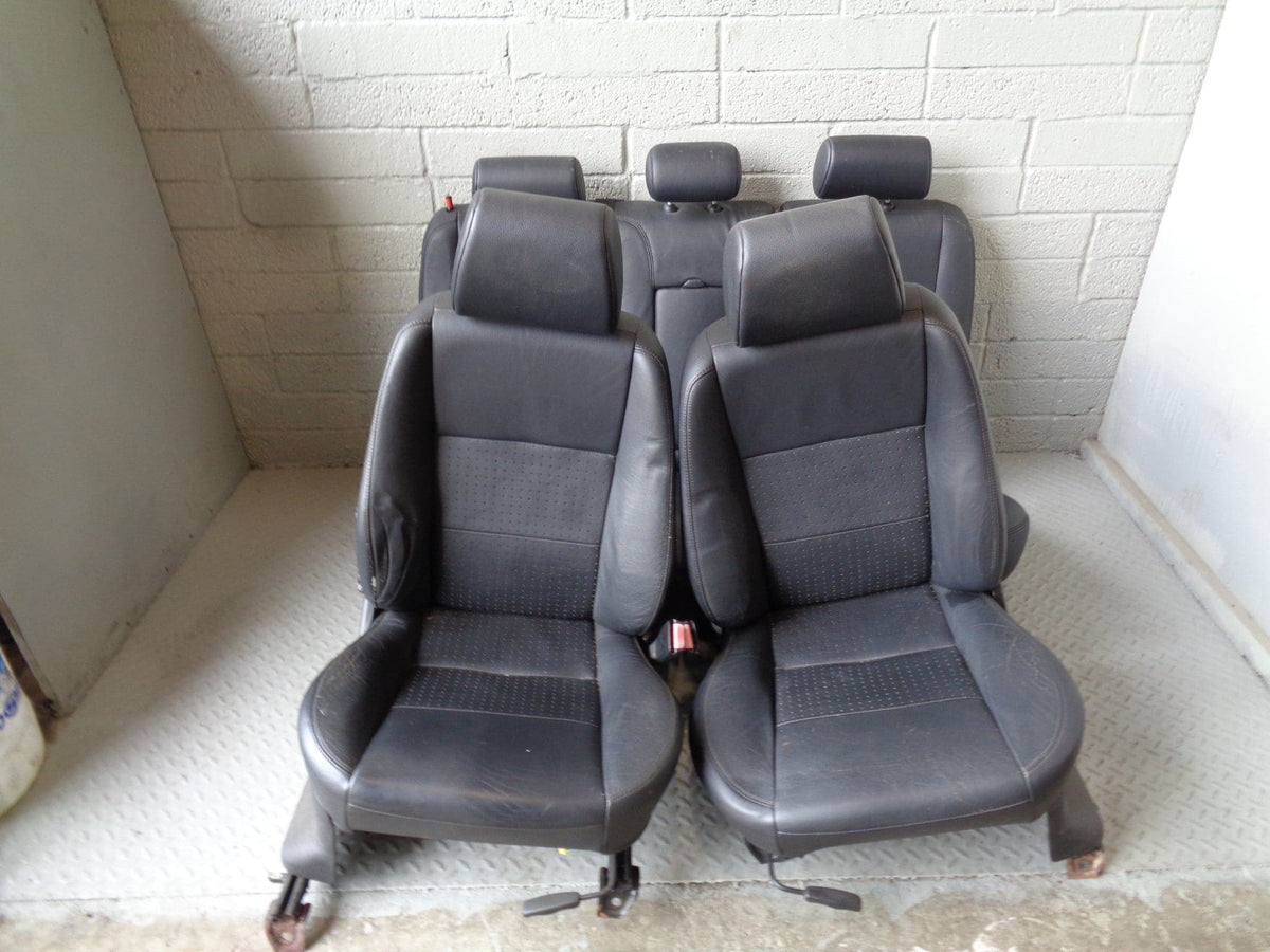 Freelander 1 Seats Full Set of Leather Black Manual Adjust Land Rover D12064