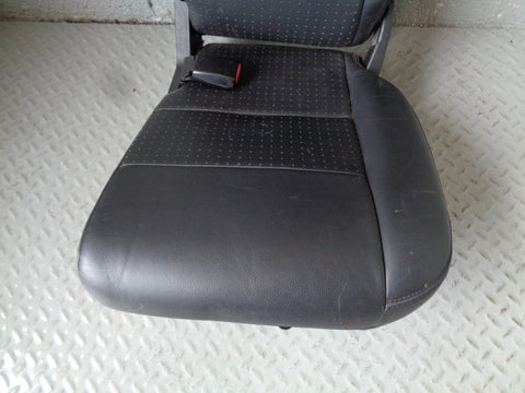 Freelander 1 Seats Full Set of Leather Black Manual Adjust Land Rover D12064