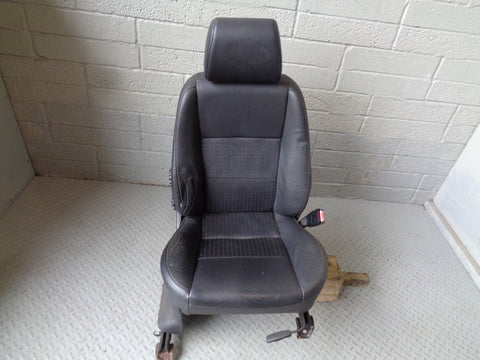 Freelander 1 Seats Full Set of Leather Black Manual Adjust Land Rover D12064