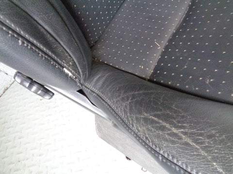 Freelander 1 Seats Full Set of Leather Black Manual Adjust Land Rover D12064