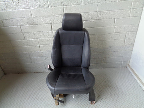 Freelander 1 Seats Full Set of Leather Black Manual Adjust Land Rover D12064