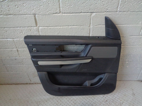 Range Rover Sport Door Cards in Black Facelift L320 2009 to 2013 L08114