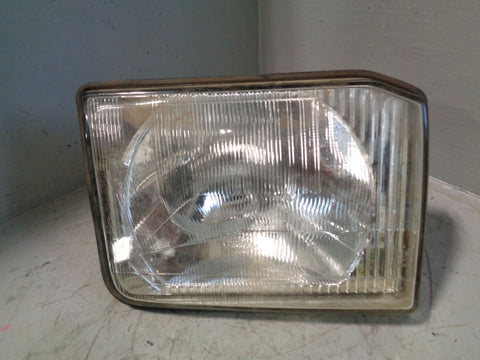 Discovery 1 2 Headlight Off Side Pre-Facelift Silver Land Rover 1994 to 2002