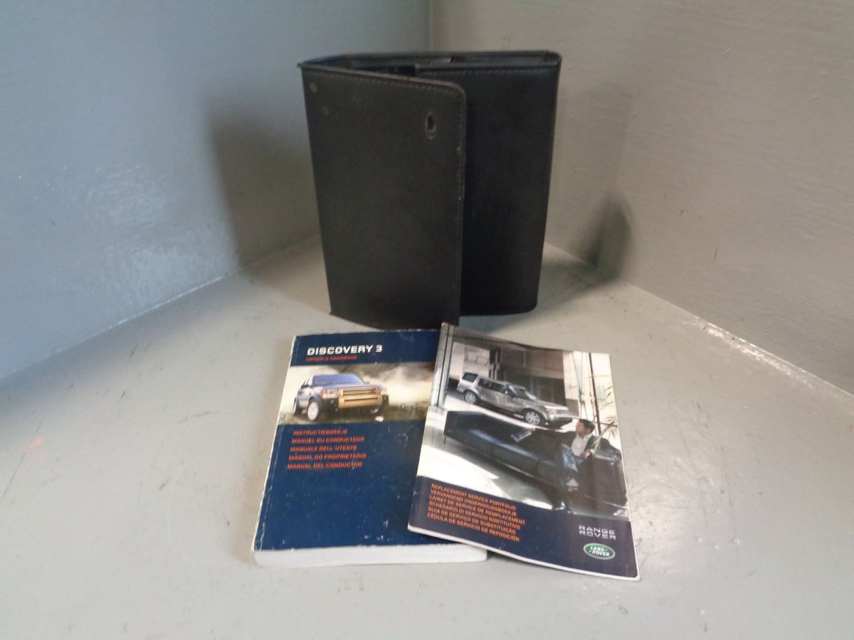 Discovery 3 Handbook User Manual in Wallet Land Rover 2004 to 2009 C11114B