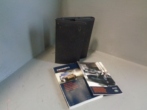 Discovery 3 Handbook User Manual in Wallet Land Rover 2004 to 2009 C11114B