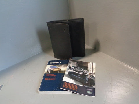 Discovery 3 Handbook User Manual in Wallet Land Rover 2004 to 2009 C11114B