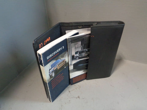 Discovery 3 Handbook User Manual in Wallet Land Rover 2004 to 2009 C11114B